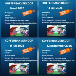 Kofferbak verkoop - Katwijk Events